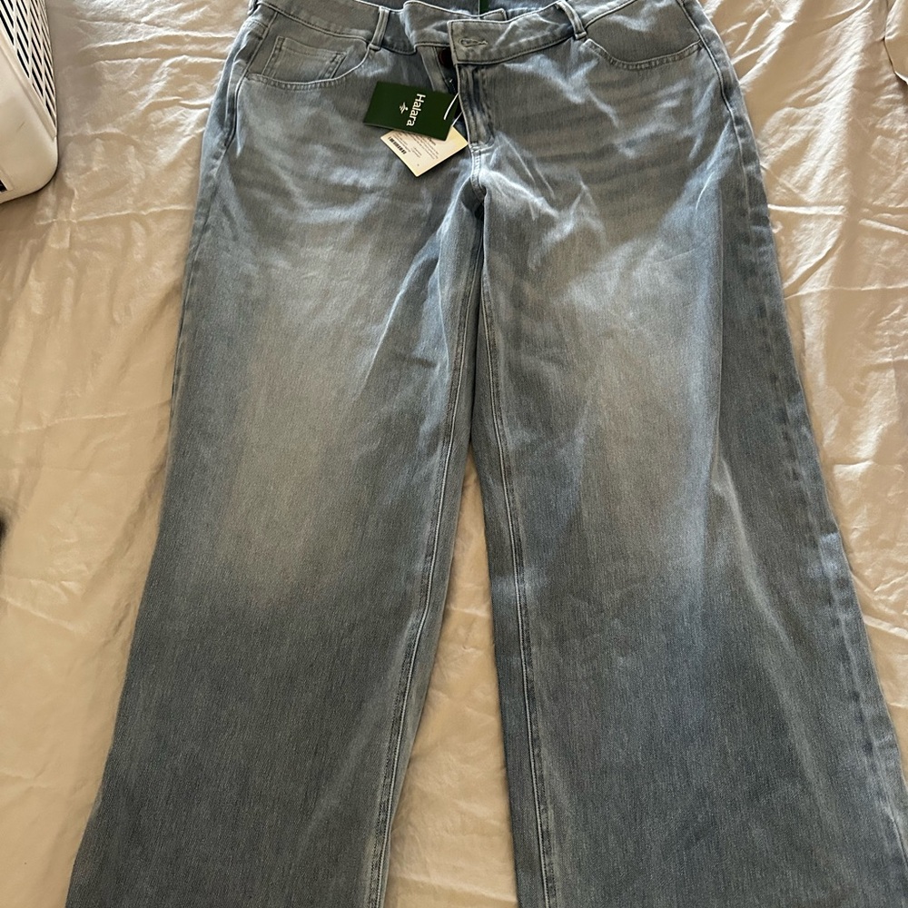 HALARA Light Blue Flare Jeans